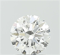 Del inventario de diamantes de laboratorio, 1.05 quilates, Redondo , Color E, claridad VVS2 y certificado IGI