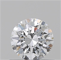 Diamante Natural 0.52 quilates, Redondo , Color D, claridad IF y certificado GIA