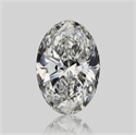Natural Diamond 0.51 Carats, Oval with  Cut, F Color, VS2 Clarity and Certified by GIA
