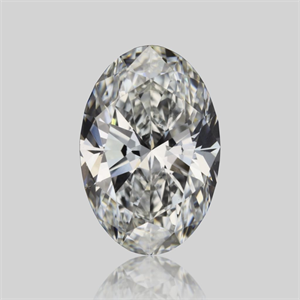 Picture of Natural Diamond 0.51 Carats, Oval with  Cut, F Color, VS2 Clarity and Certified by GIA