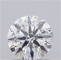 Natural Diamond 1.00 Carats, Round with Excellent Cut, F Color, I1 Clarity and Certified by IGI