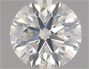 Natural Diamond 0.43 Carats, Round with Excellent Cut, I Color, SI1 Clarity and Certified by IGI