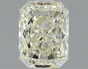 Picture of Natural Diamond 1.01 Carats, Radiant with  Cut, N Color, VS1 Clarity and Certified by GIA
