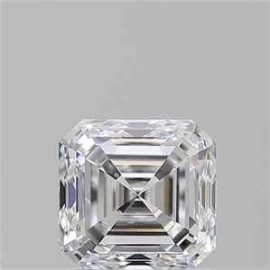 Foto Diamante Natural 1.50 quilates, Asscher , Color E, claridad VS1 y certificado GIA de