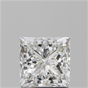 Diamante Natural 1.50 quilates, Princesa , Color G, claridad VVS2 y certificado GIA