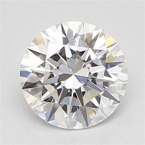 Picture of Natural Diamond 0.42 Carats, Round with Excellent Cut, D Color, VS1 Clarity and Certified by GIA
