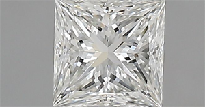 Foto Diamante Natural 0.52 quilates, Princesa , Color F, claridad IF y certificado IGI de