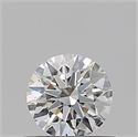Natural Diamond 0.52 Carats, Round with Excellent Cut, G Color, VS1 Clarity and Certified by GIA