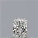 Diamante Natural 0.23 quilates, Radiante , Color F, claridad VS2 y certificado GIA