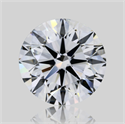 Natural Diamond 4.02 Carats, Round with Excellent Cut, E Color, VS1 Clarity and Certified by GIA