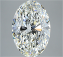 Diamante Natural 5.01 quilates, Ovalado , Color I, claridad VS2 y certificado GIA