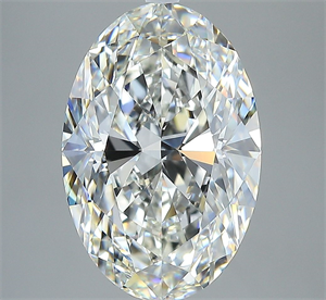 Foto Diamante Natural 5.01 quilates, Ovalado , Color I, claridad VS2 y certificado GIA de
