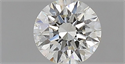 Natural Diamond 0.51 Carats, Round with Excellent Cut, G Color, VVS2 Clarity and Certified by IGI