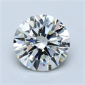 Diamante Natural 4.63 quilates, Redondo , Color I, claridad VVS2 y certificado GIA