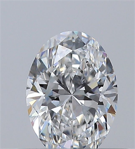 Picture of Natural Diamond 0.40 Carats, Oval with  Cut, E Color, VS1 Clarity and Certified by GIA