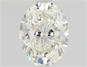 Diamante Natural 0.71 quilates, Ovalado , Color J, claridad VVS1 y certificado GIA