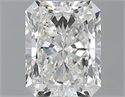 Natural Diamond 1.02 Carats, Radiant with  Cut, I Color, SI2 Clarity and Certified by GIA