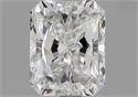 Diamante Natural 1.54 quilates, Radiante , Color E, claridad SI2 y certificado GIA