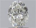 Natural Diamond 1.01 Carats, Oval with  Cut, I Color, SI2 Clarity and Certified by GIA