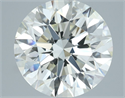 Diamante Natural 3.14 quilates, Redondo , Color J, claridad IF y certificado IGI