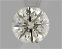 Natural Diamond 0.43 Carats, Round with Excellent Cut, M Color, VS1 Clarity and Certified by IGI