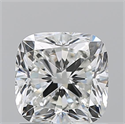 Diamante Natural 1.20 quilates, Del cojín , Color I, claridad VVS2 y certificado GIA