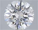 Del inventario de diamantes de laboratorio, 3.50 quilates, Redondo , Color F, claridad VVS1 y certificado IGI