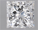 Natural Diamond 0.92 Carats, Princess with  Cut, G Color, I1 Clarity and Certified by GIA