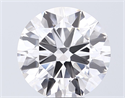 Lab Grown Diamond 7.02 Carats, Round with Excellent Cut, E Color, VVS2 Clarity and Certified by IGI