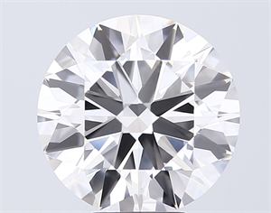 Picture of Lab Grown Diamond 7.02 Carats, Round with Excellent Cut, E Color, VVS2 Clarity and Certified by IGI