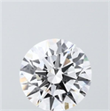 Lab Grown Diamond 2.04 Carats, Round with Ideal Cut, D Color, VVS1 Clarity and Certified by IGI