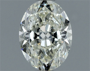 Picture of Natural Diamond 0.91 Carats, Oval with  Cut, I Color, VVS2 Clarity and Certified by IGI