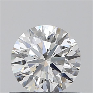 Foto Diamante Natural 0.50 quilates, Redondo , Color E, claridad SI1 y certificado GIA de