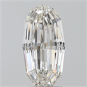 Diamante Natural 2.01 quilates, Ovalado , Color H, claridad SI1 y certificado GIA