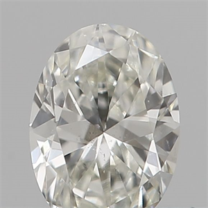 Picture of Natural Diamond 0.18 Carats, Oval with  Cut, I Color, VS2 Clarity and Certified by IGI
