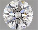 Natural Diamond 0.70 Carats, Round with Excellent Cut, G Color, VVS1 Clarity and Certified by GIA