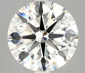 Picture of Natural Diamond 4.03 Carats, Round with Excellent Cut, I Color, VVS2 Clarity and Certified by IGI