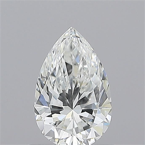 Picture of Natural Diamond 0.70 Carats, Pear with  Cut, F Color, VVS2 Clarity and Certified by GIA