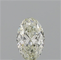 Diamante Natural 0.50 quilates, Ovalado , Color K, claridad SI1 y certificado GIA