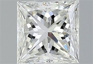 Picture of Natural Diamond 1.02 Carats, Princess with  Cut, J Color, VS1 Clarity and Certified by GIA