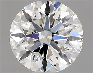 Foto Diamante Natural 0.80 quilates, Redondo , Color I, claridad SI2 y certificado GIA de