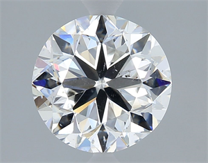 Picture of Natural Diamond 2.03 Carats, Round with Very Good Cut, G Color, SI2 Clarity and Certified by GIA