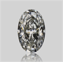 Diamante Natural 0.71 quilates, Ovalado , Color J, claridad VVS2 y certificado GIA