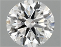 Lab Grown Diamond 1.05 Carats, Round with Ideal Cut, E Color, VVS1 Clarity and Certified by IGI