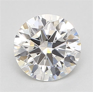 Foto Diamante Natural 0.40 quilates, Redondo , Color F, claridad VVS1 y certificado GIA de