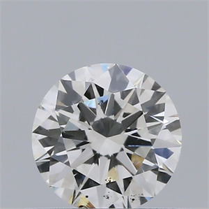 Picture of Natural Diamond 0.40 Carats, Round with Excellent Cut, E Color, SI1 Clarity and Certified by GIA