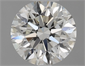 Natural Diamond 1.04 Carats, Round with Excellent Cut, J Color, VVS1 Clarity and Certified by GIA