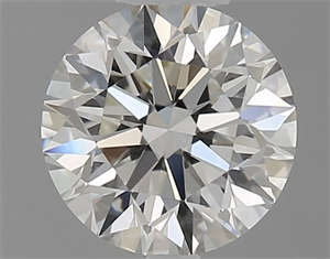 Picture of Natural Diamond 1.04 Carats, Round with Excellent Cut, J Color, VVS1 Clarity and Certified by GIA