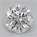 Diamante Natural 1.66 quilates, Redondo , Color H, claridad SI2 y certificado GIA