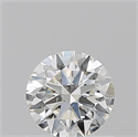 Natural Diamond 0.70 Carats, Round with Excellent Cut, J Color, SI1 Clarity and Certified by GIA